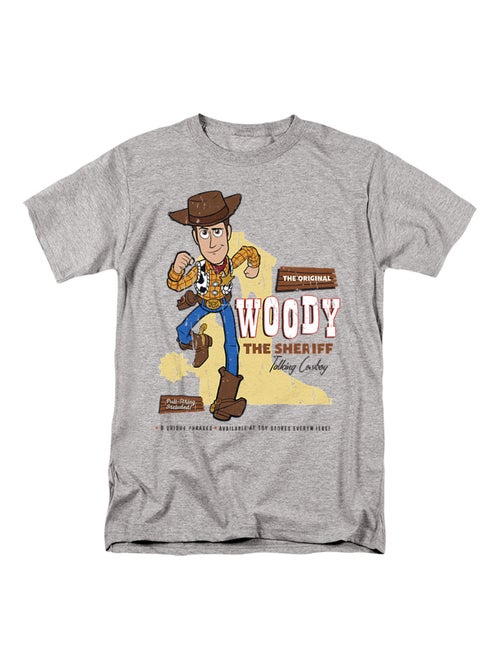 T-shirt motif woody orginal - toy story (buzz l'éclair, woody) - Kiabi