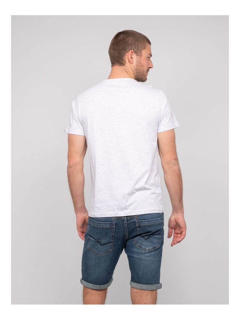 T-shirt motifs NIWONKA Ecru - Kiabi