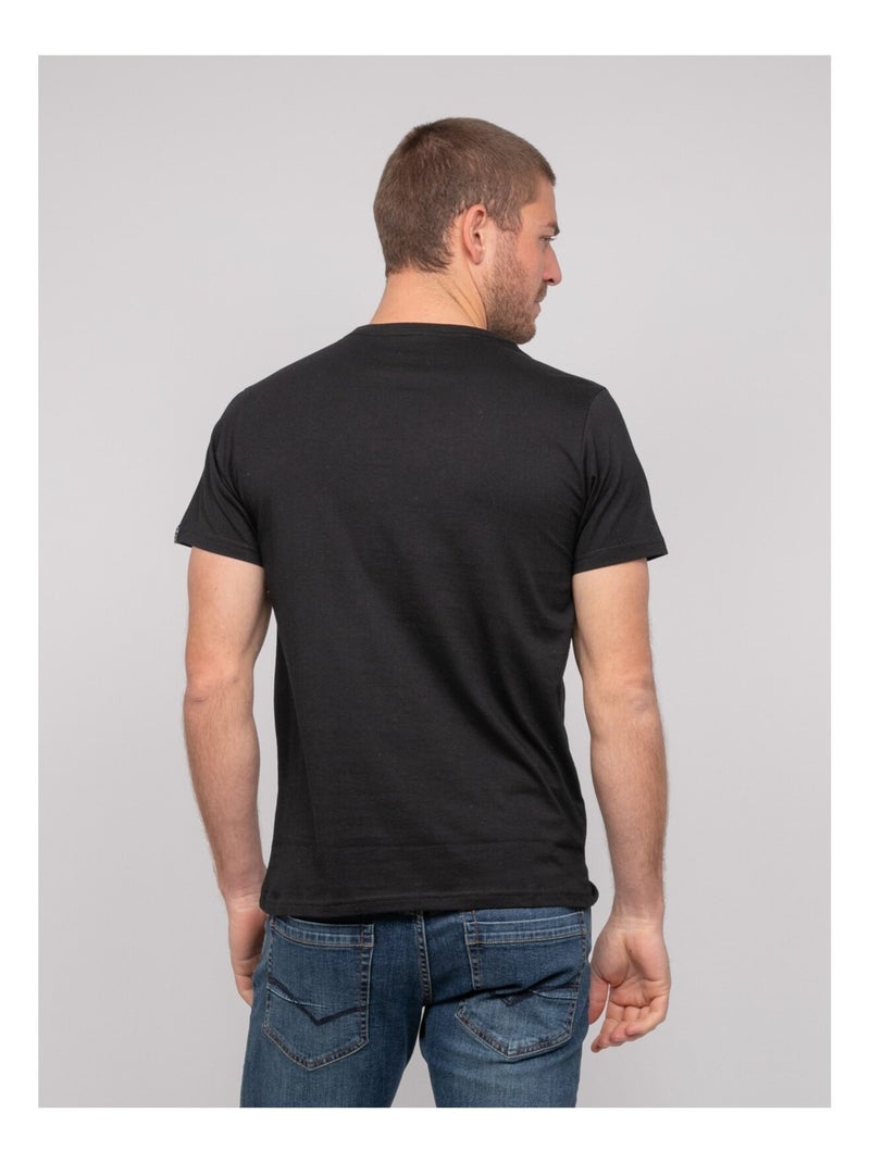 T-shirt motifs NIWONKA Noir - Kiabi