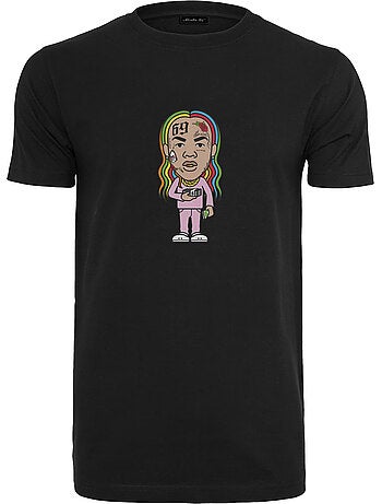 T-shirt motif/style 6ix9ine bushwick sketch - mister tee