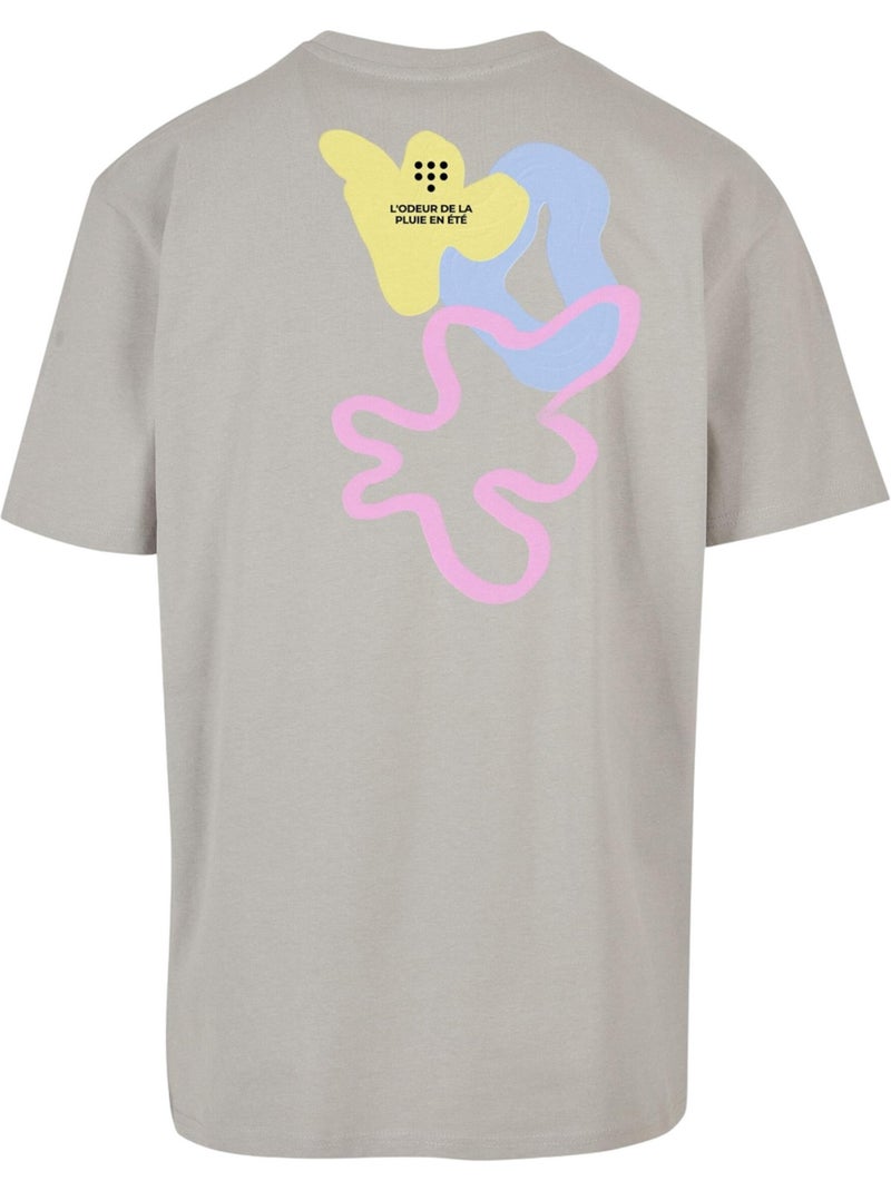 T-shirt motif/style abstrait - mister tee Gris moyen - Kiabi