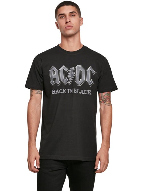 T-shirt motif/style ac/dc back in black - merchcode - Kiabi T-shirt motif/style ac/dc back in black - merchcode - Kiabi