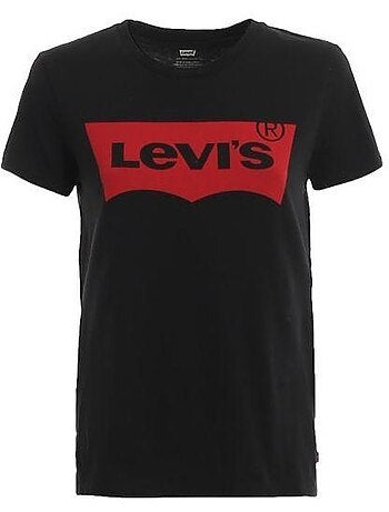 T-shirt motif/style aile de chauve-souris et logo the perfect - levis