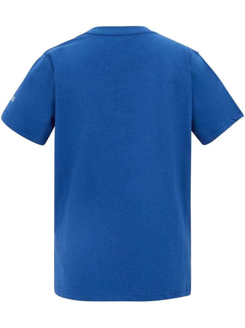 T-shirt motif/style arbre bosley - regatta Bleu Noir - Kiabi