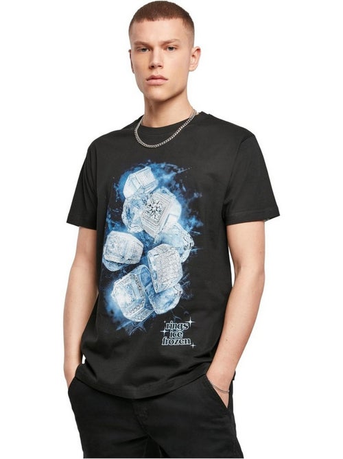 T-shirt motif/style bagues de glace - mister tee - Kiabi