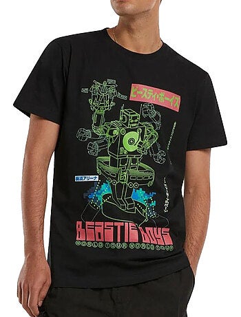 T-shirt motif/style beastie boys robot - mister tee
