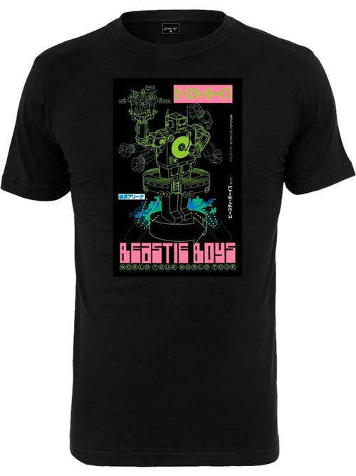 T-shirt motif/style beastie boys robot - mister tee - Kiabi