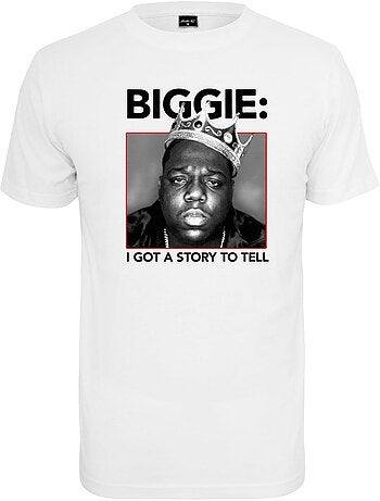 T-shirt motif/style biggie crown - mister tee