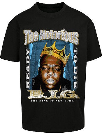 T-shirt motif/style biggie crown - mister tee
