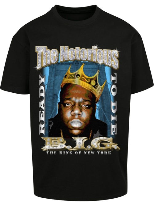 T-shirt motif/style biggie crown - mister tee - Kiabi