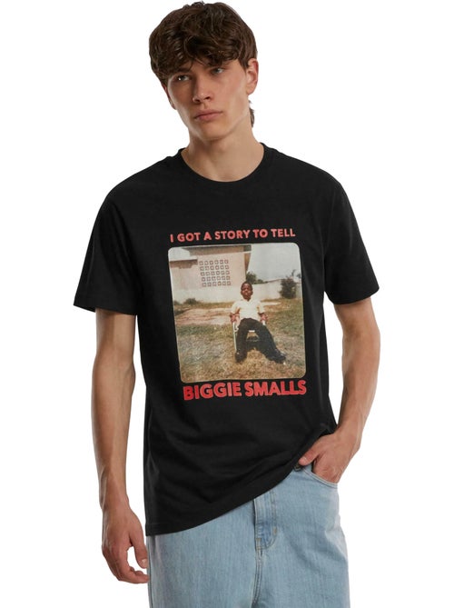 T-shirt motif/style biggie old photo - mister tee - Kiabi