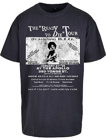 T-shirt motif/style biggie retro poster - mister tee