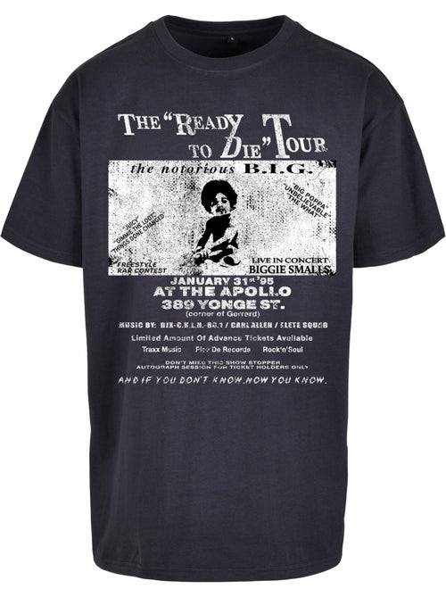 T-shirt motif/style biggie retro poster - mister tee - Kiabi