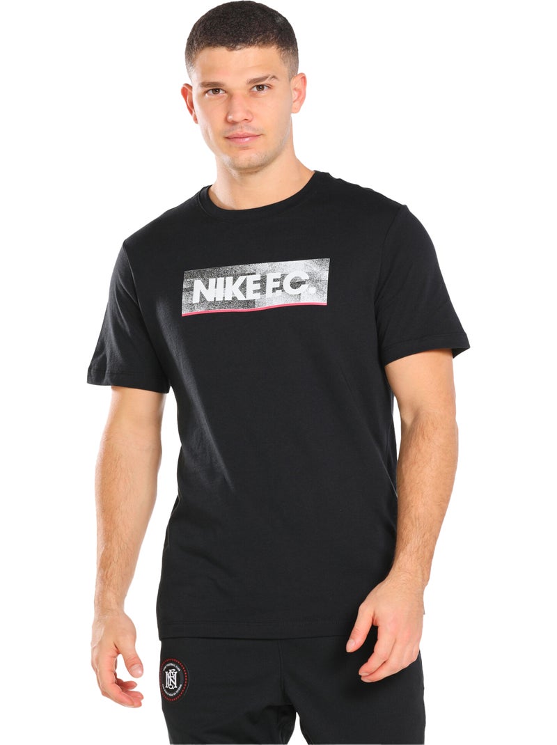 T-shirt motif/style bloc fc - nike Noir - Kiabi