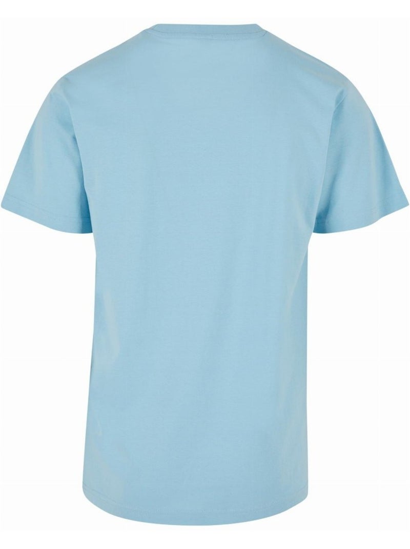 T-shirt motif/style boissons good vibes - mister tee Bleu - Kiabi