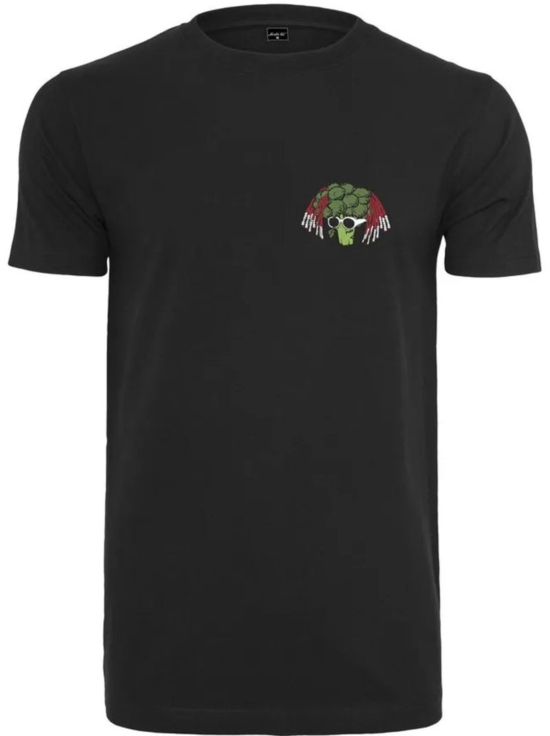 T-shirt motif/style brocoli - mister tee Noir - Kiabi