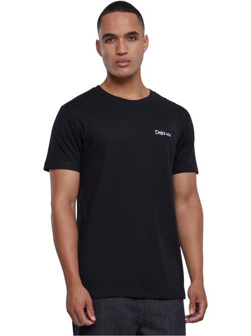 T-shirt motif/style brodé deja vu - mister tee - Kiabi