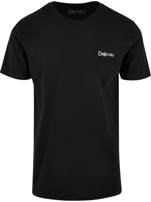 T-shirt motif/style brodé deja vu - mister tee - Kiabi