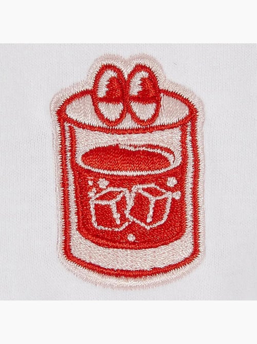 T-shirt motif/style brodé have a drink - mister tee - Kiabi
