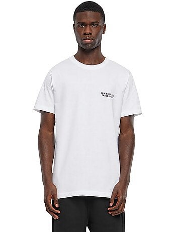 T-shirt motif/style brodé kein kind von traurigkeit - mister tee