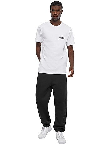 T-shirt motif/style brodé kein kind von traurigkeit - mister tee