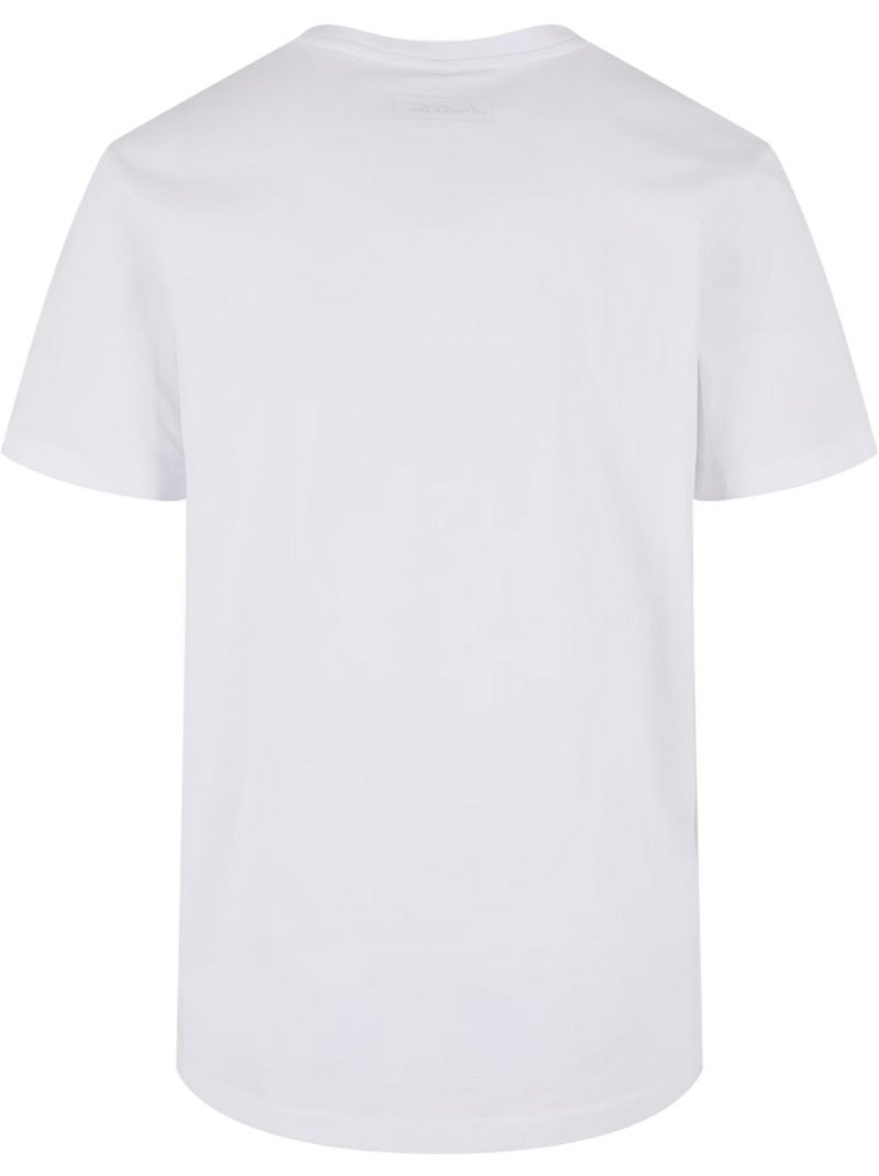 T-shirt motif/style brodé kein kind von traurigkeit - mister tee Blanc - Kiabi