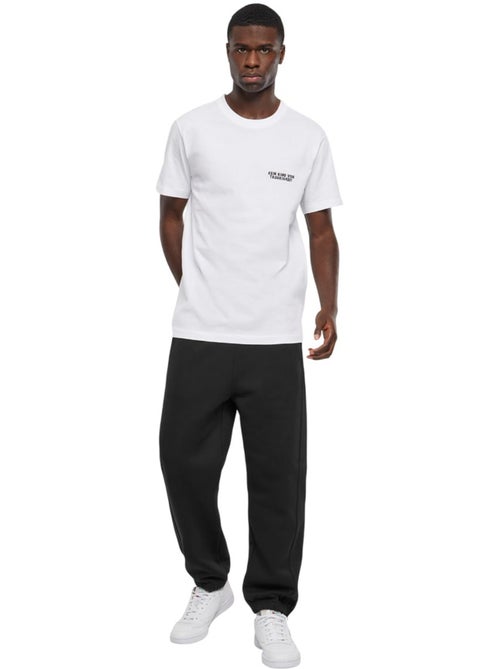 T-shirt motif/style brodé kein kind von traurigkeit - mister tee - Kiabi