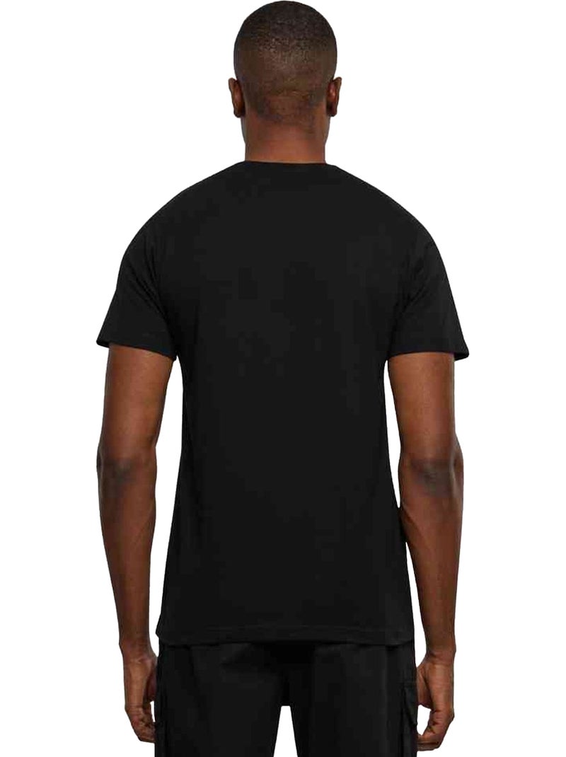 T-shirt motif/style brodé los angeles - mister tee Noir - Kiabi