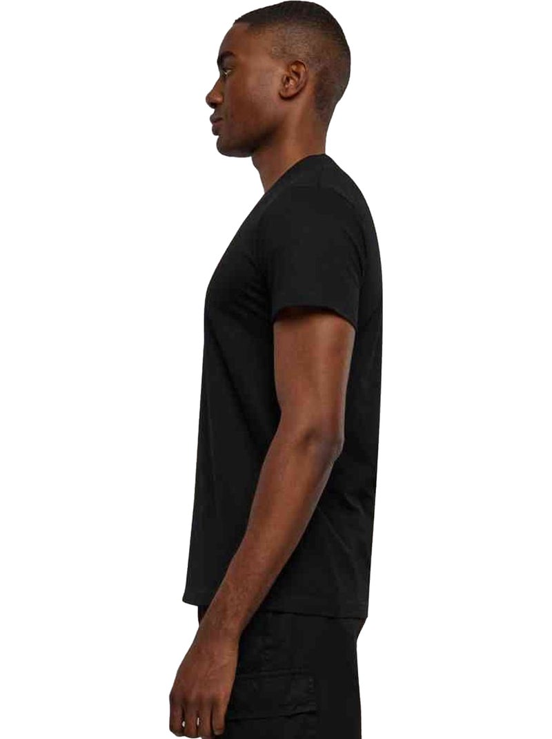 T-shirt motif/style brodé los angeles - mister tee Noir - Kiabi