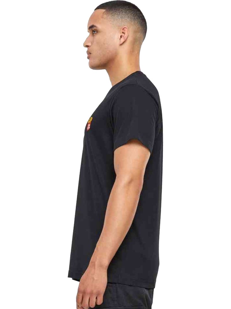 T-shirt motif/style brodé today is fryday - mister tee Noir - Kiabi