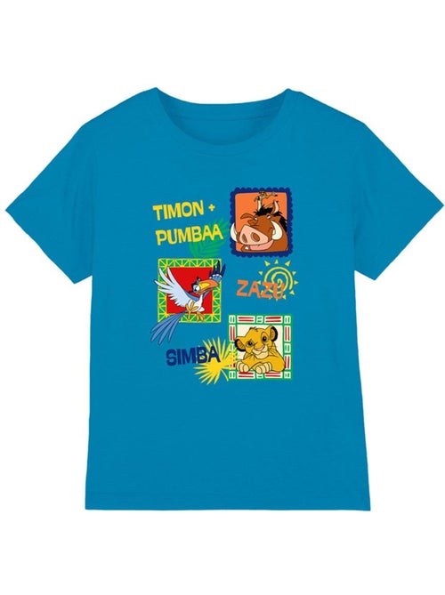 T-shirt motif/style cadres aztèques - le roi lion - Kiabi
