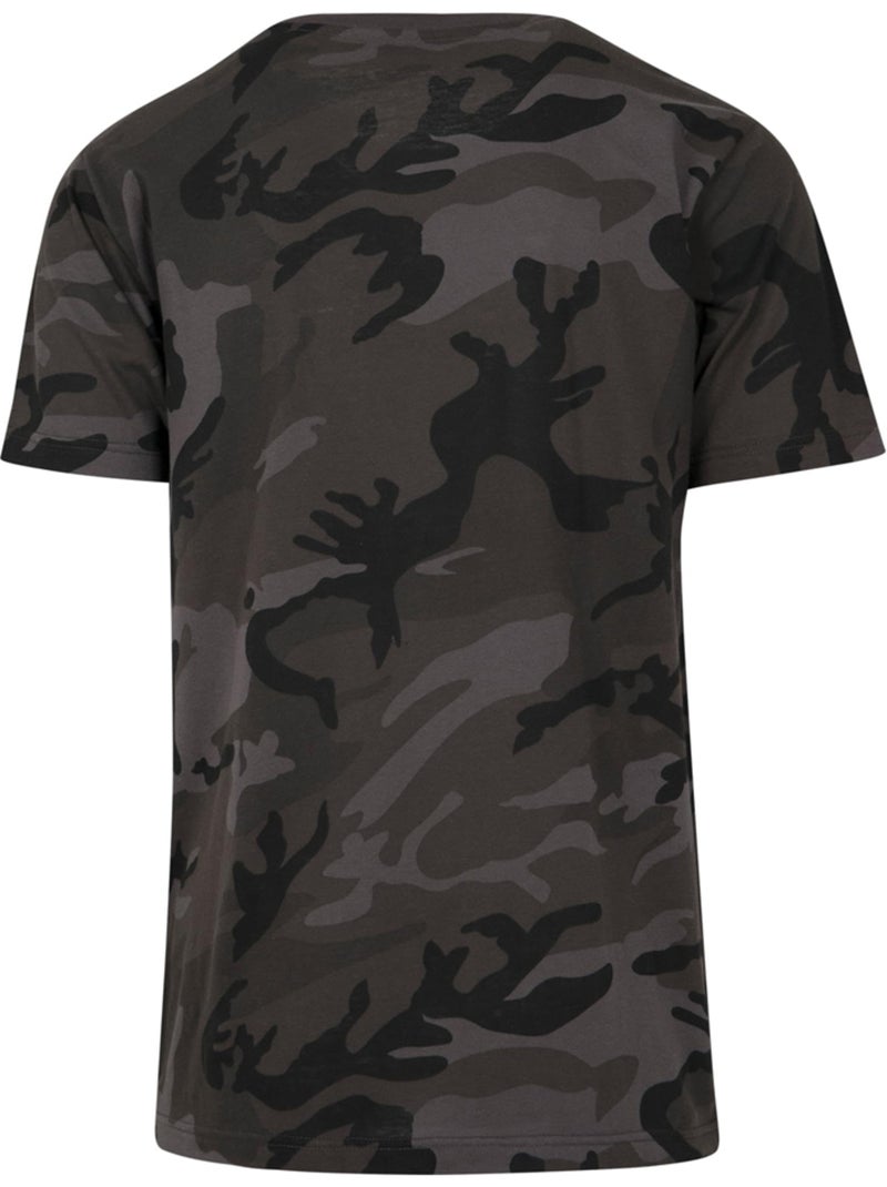 T-shirt motif/style camouflage f#?kit - mister tee Gris foncé - Kiabi