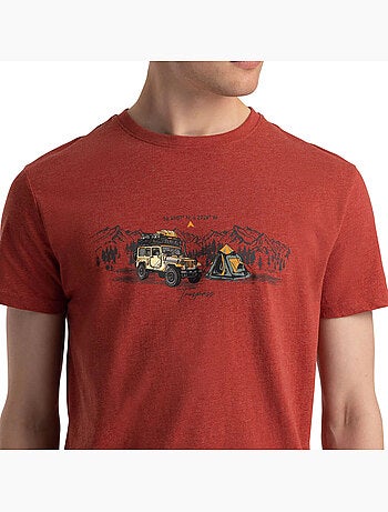T-shirt motif/style camping horton - trespass