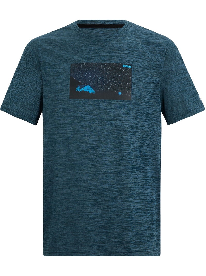 T-shirt motif/style ciel nocturne fingal - regatta Bleu nuit - Kiabi