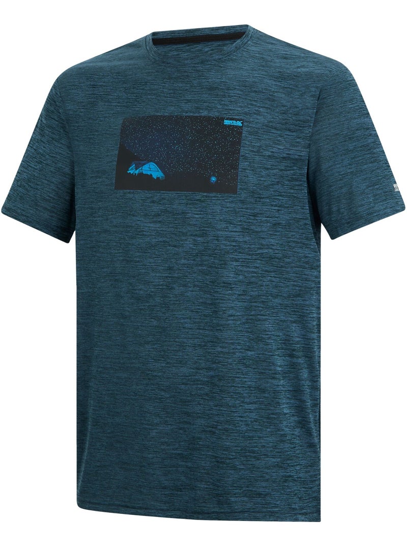 T-shirt motif/style ciel nocturne fingal - regatta Bleu nuit - Kiabi