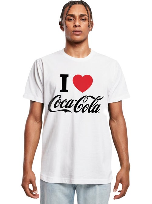 T-shirt motif/style coca-cola love coke - merchcode - Kiabi T-shirt motif/style coca-cola love coke - merchcode - Kiabi