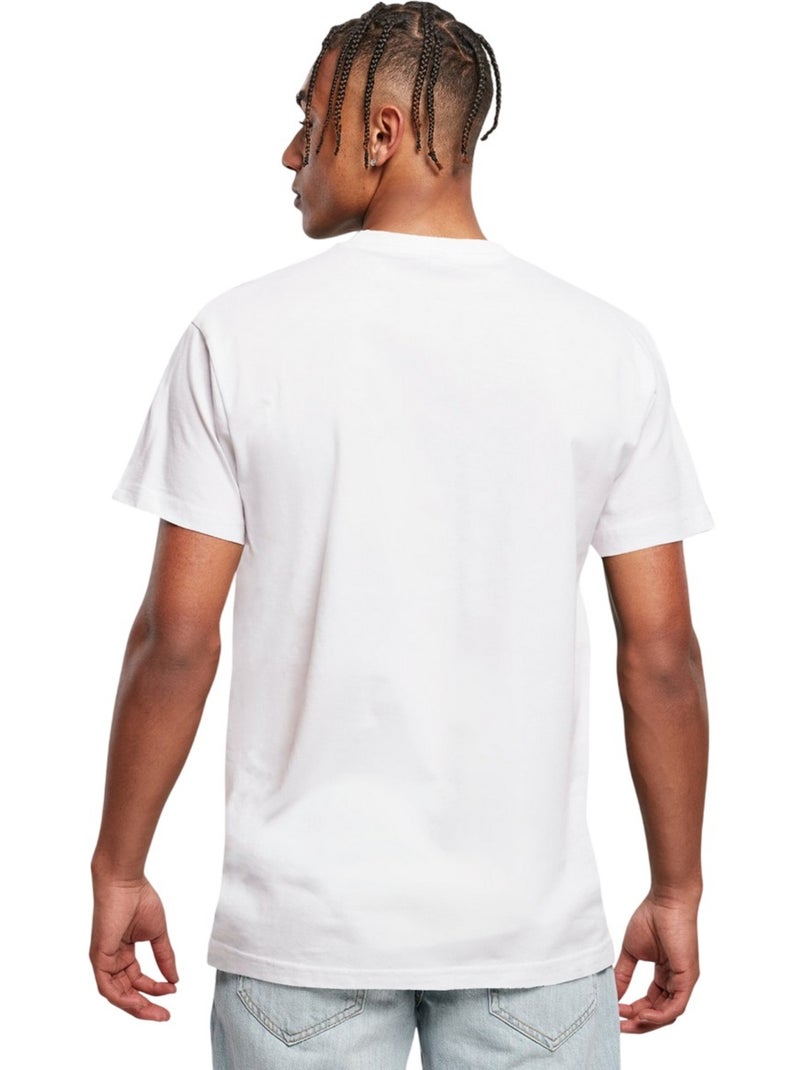 T-shirt motif/style coca-cola love coke - merchcode Blanc - Kiabi