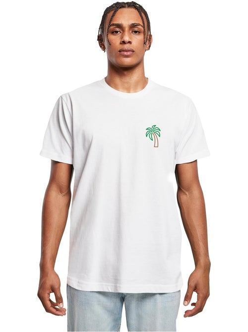 T-shirt motif/style cocotier - mister tee - Kiabi