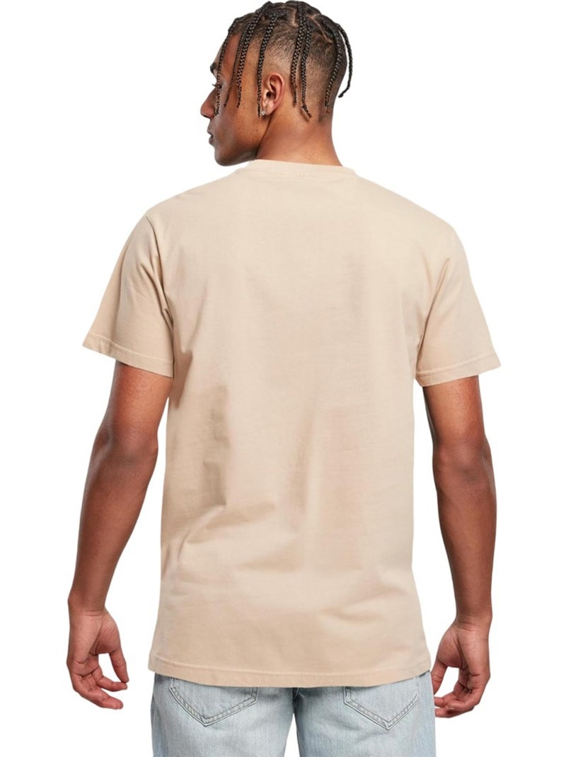 T-shirt motif/style cœur de doigts 2.0 - mister tee Beige - Kiabi