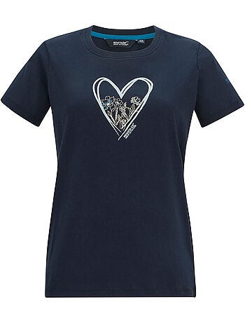 T-shirt motif/style cœur filandra vx - regatta