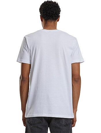 T-shirt motif/style cœurs burning - mister tee