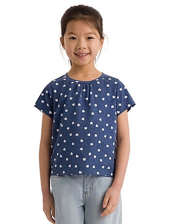 T-shirt motif/style cœurs hira - trespass