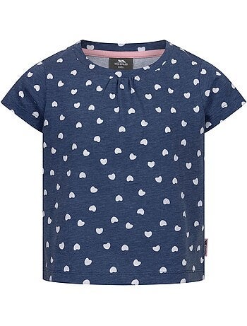 T-shirt motif/style cœurs hira - trespass