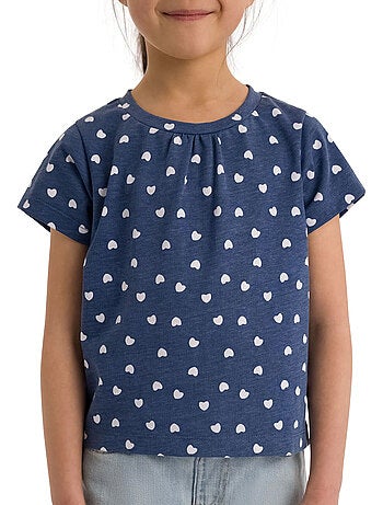 T-shirt motif/style cœurs hira - trespass