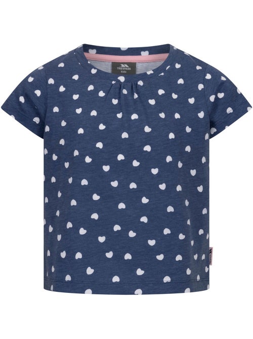 T-shirt motif/style cœurs hira - trespass - Kiabi