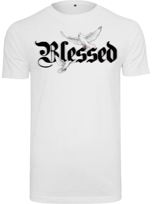 T-shirt motif/style colombe blessed - mister tee - Kiabi