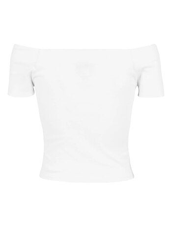 T-shirt motif/style côtelé - urban classics