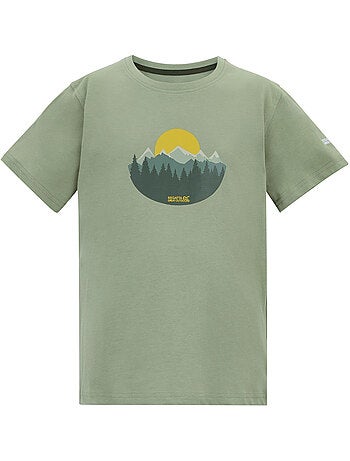 T-shirt motif/style coucher de soleil bosley - regatta