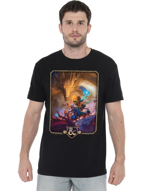 T-shirt motif/style couverture du manuel pour joueur - donjons et dragons - Kiabi T-shirt motif/style couverture du manuel pour joueur - donjons et dragons - Kiabi