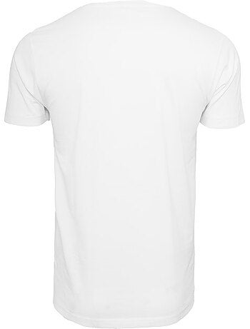T-shirt motif/style crâne et papillon - mister tee